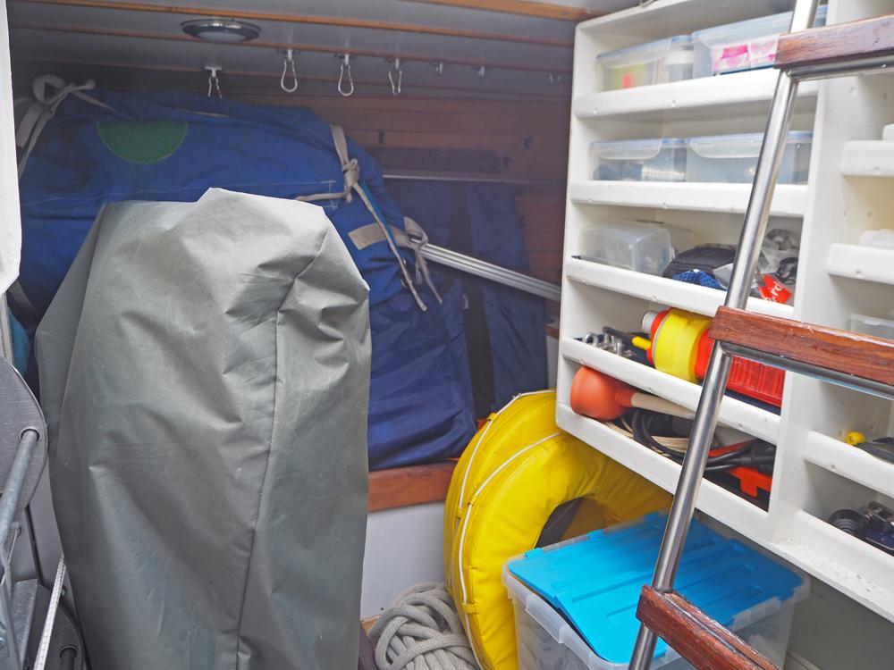 Achterkajuit, Accommodatie